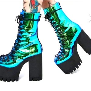 Club Exx Mermaid Platform Boots